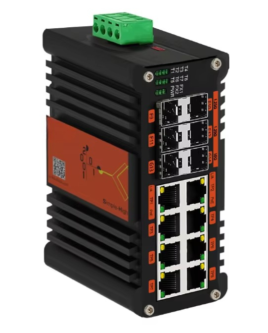 Sfp+ 10G Managed Switch 8 Port - Industriële L2+ 8-poorts Gigabit 802.3at PoE