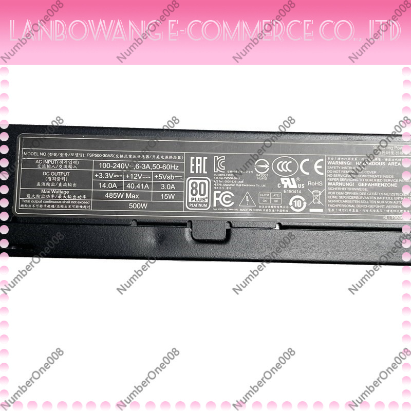 500W Flex ATX-voeding 80 PLUS  - Atx Power Supply 1U Flex 500W recensie en prijs